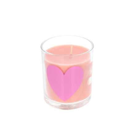 Bougie fleur d'oranger à message Boutique Atelier Jasmin Bichette 