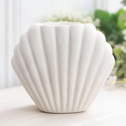 Brûle-parfum coquillage en céramique - Décoration bord de mer Boutique Something Different Wholesale 