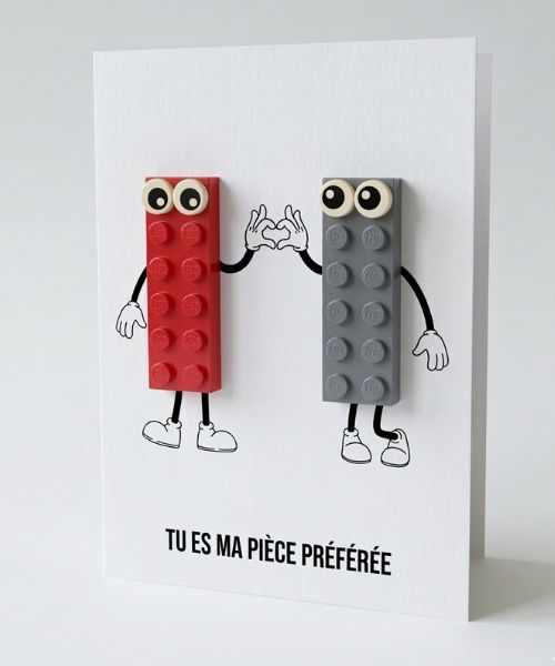 Carte postale Pièce favorite Boutique BRICKS 