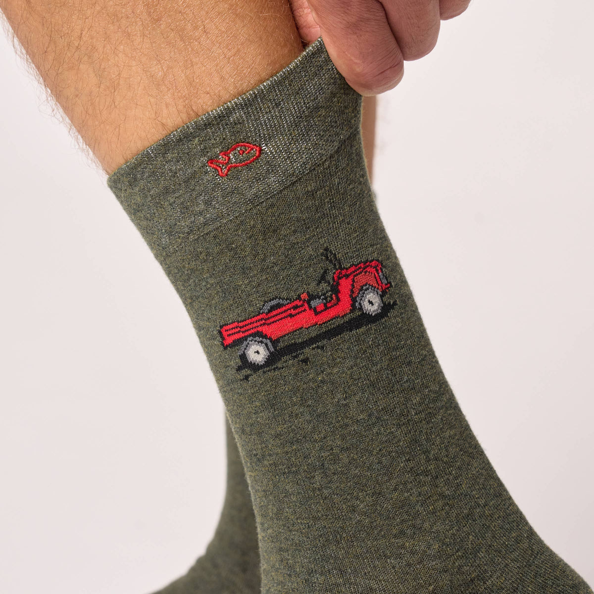 Chaussettes en coton peigné à motifs - Mehari Boutique Billybelt 