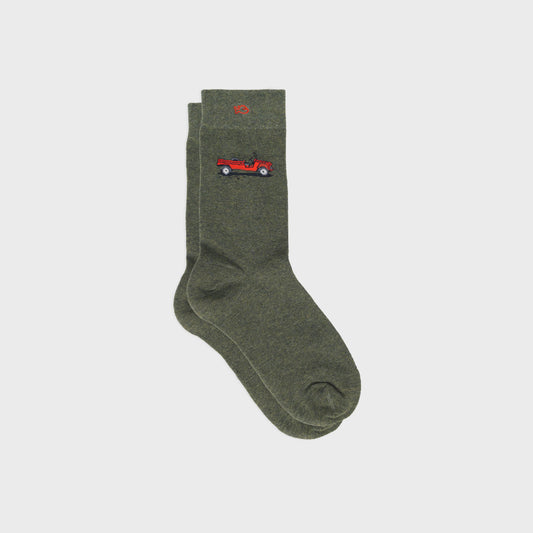 Chaussettes en coton peigné à motifs - Mehari Boutique Billybelt 