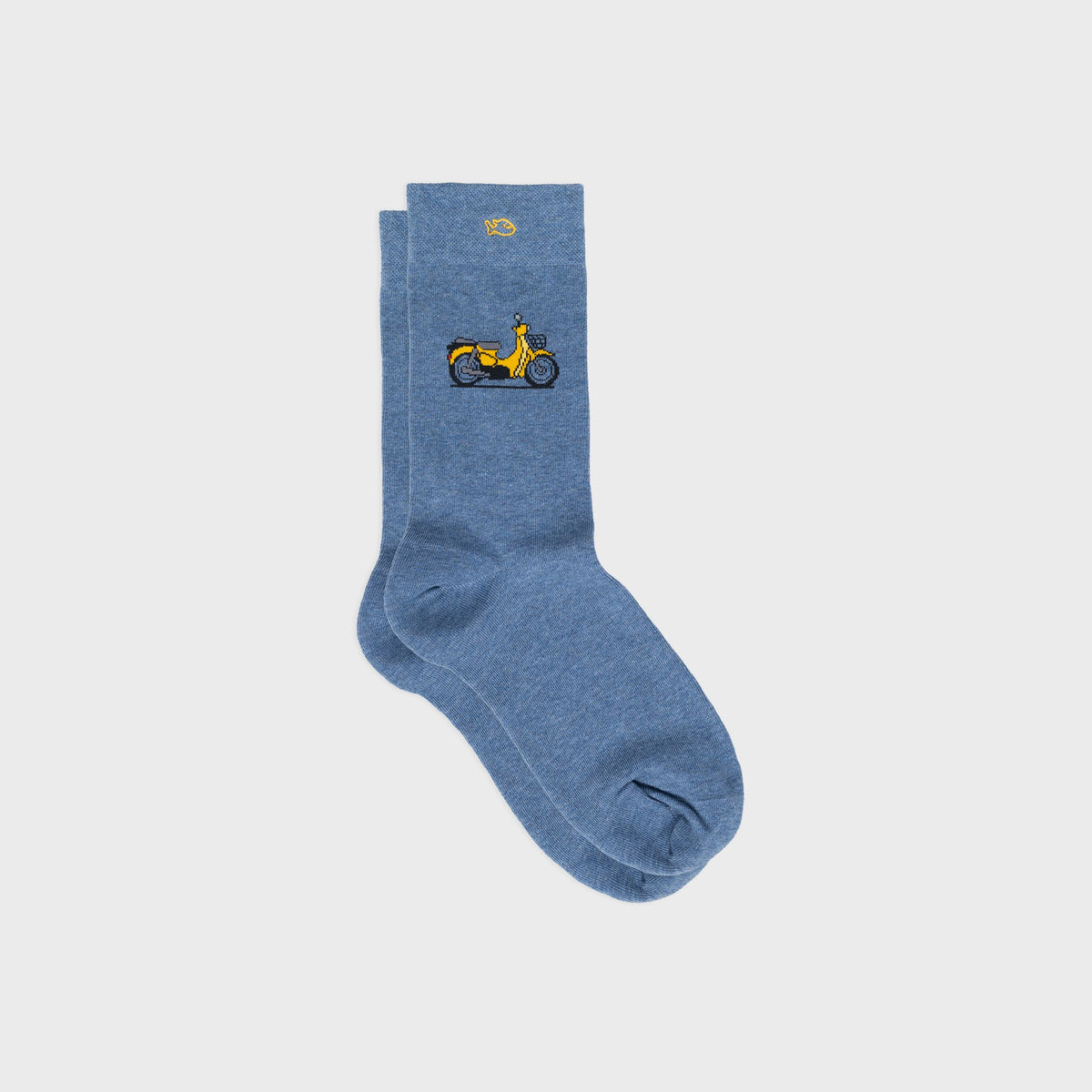 Chaussettes en coton peigné à motifs - Scooter Boutique Billybelt 