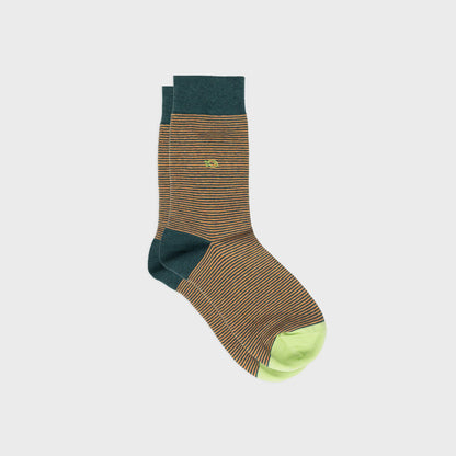 Chaussettes en coton peigné rayées - Forêt Boutique Billybelt 