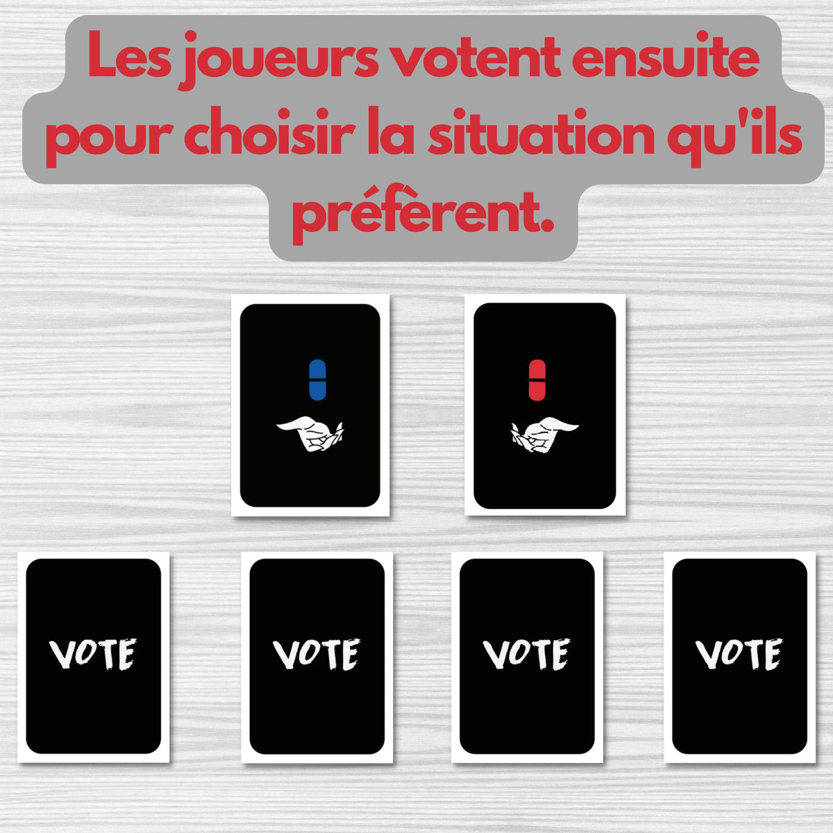 Choix de M**** - Le Jeu des dilemmes extrêmes Boutique Oh Happy Games - Jeux de société 