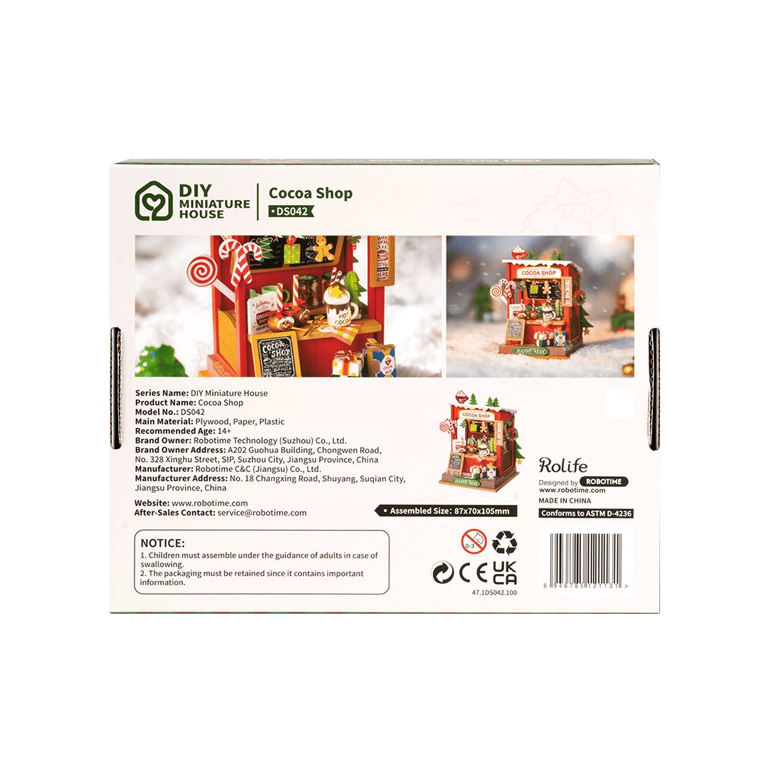 Cocoa Shop DS042 Rolife Boutique Rolife Robotime 
