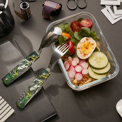 Couverts aimantés multifonctions - Jungle- Akinod Boutique Akinod 