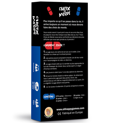 Choix de M**** - Le Jeu des dilemmes extrêmes