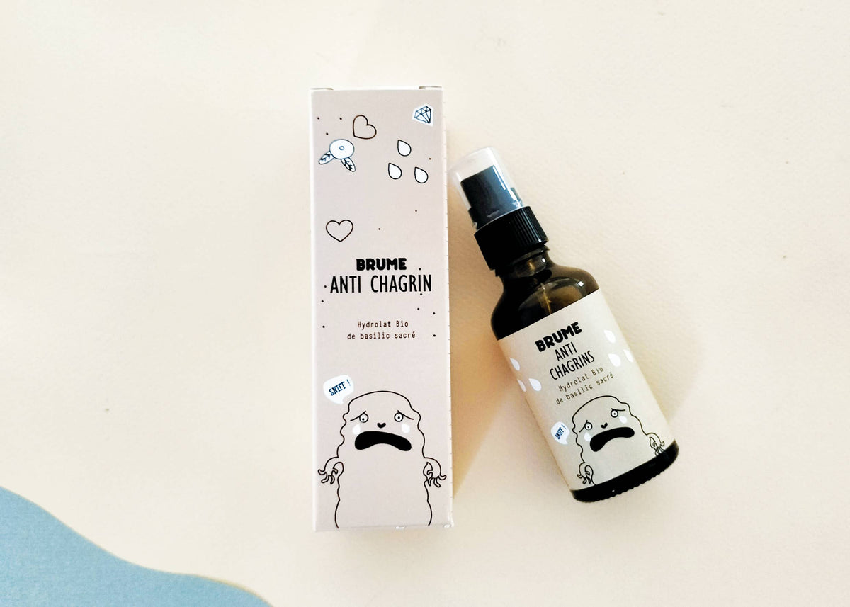 Brume Anti-Chagrin à l’Eau Florale de Basilic Sacré