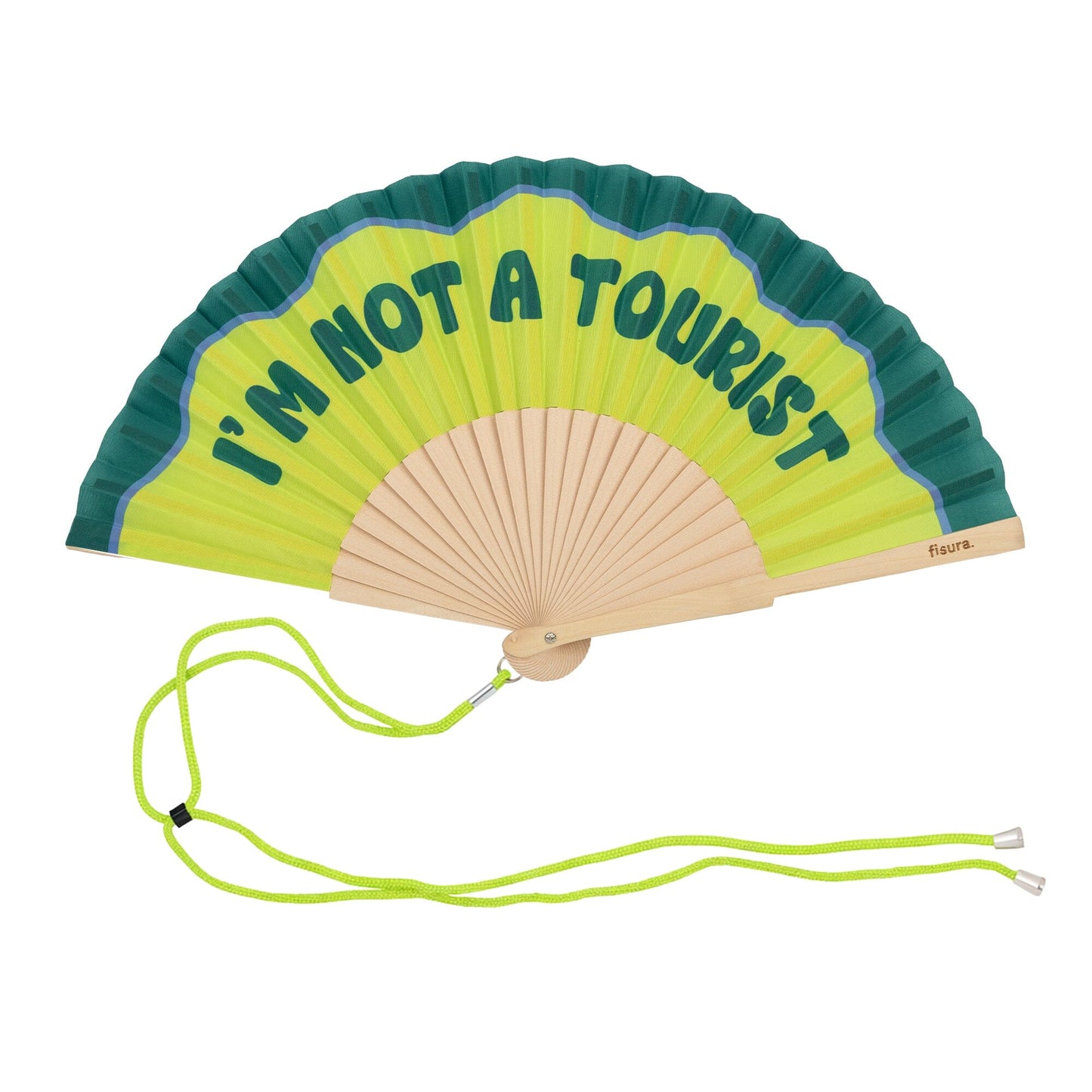 Éventails Fisura - Plusieurs modèles Boutique Fisura I'm not a tourist 