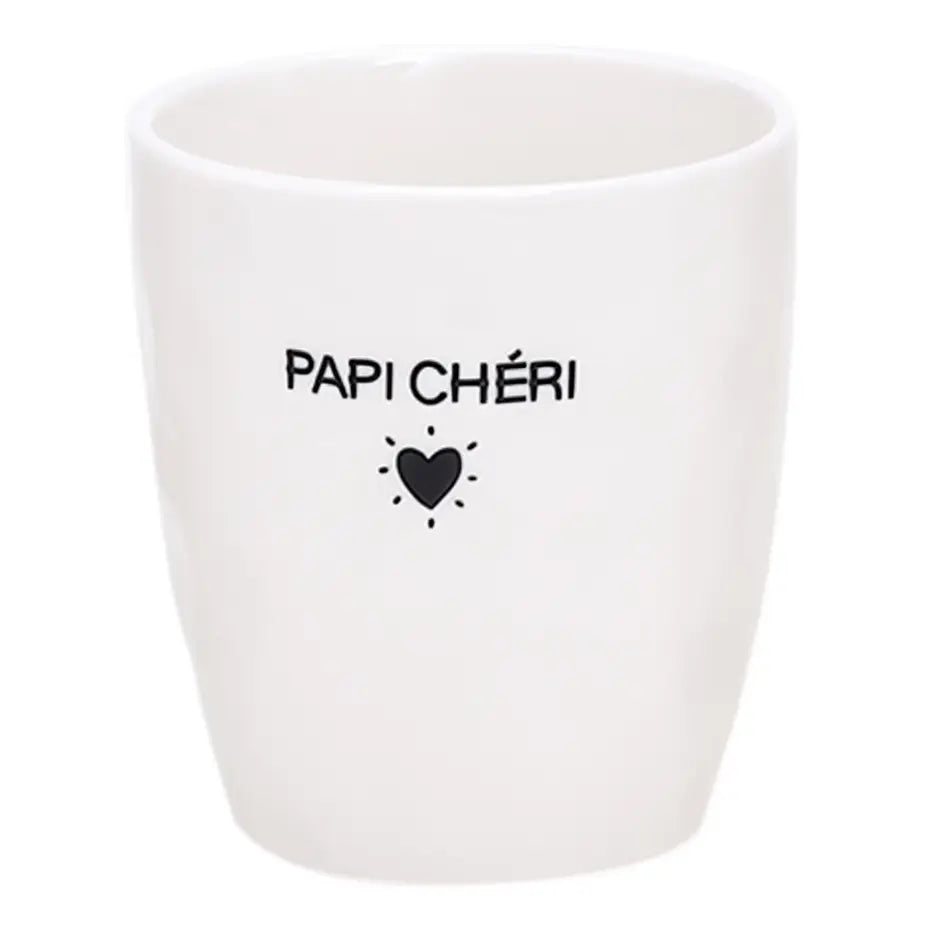 Gobelet message papi chéri Boutique Opjet Paris 