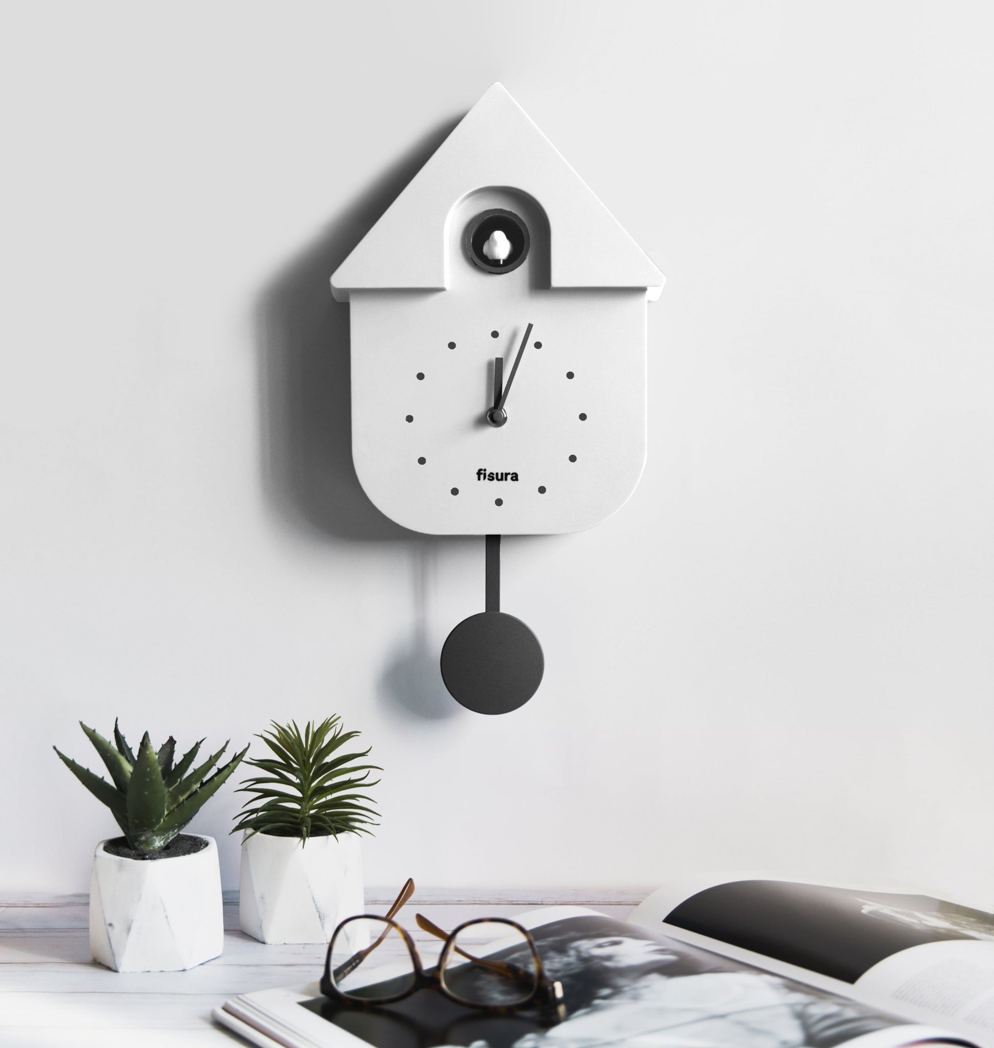 Horloge murale Coucou design Boutique Fisura 