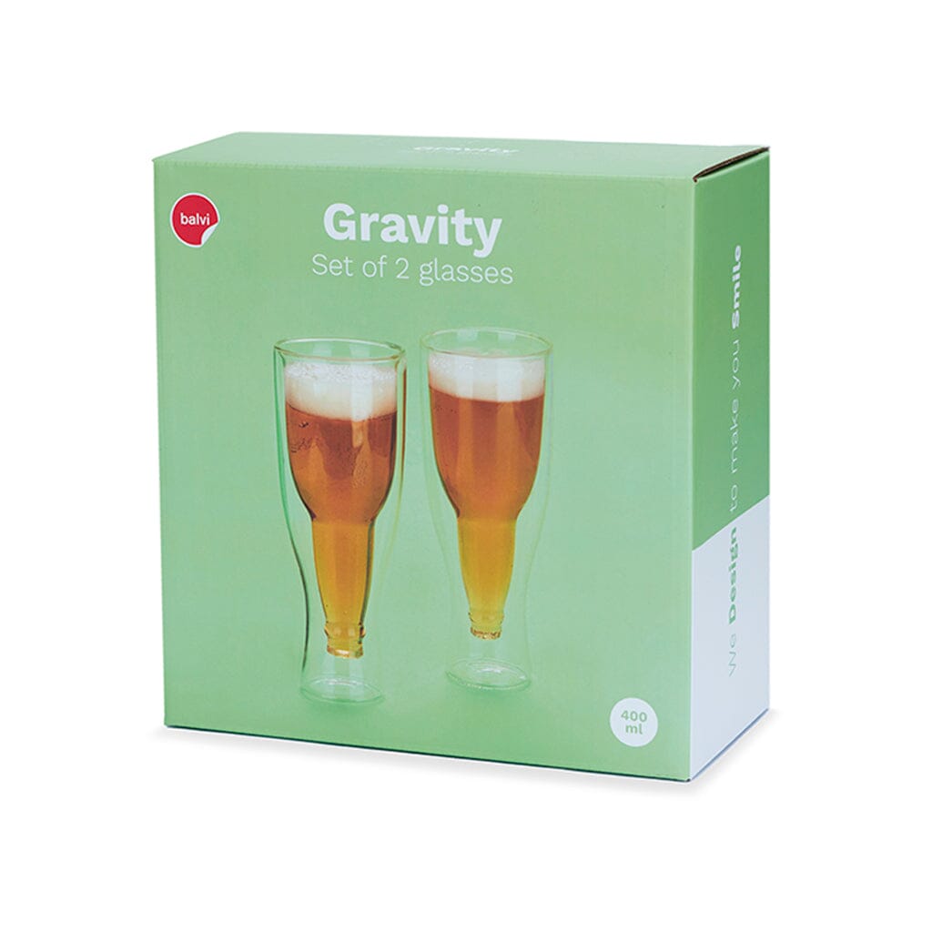 Kit de 2 verres à bière Gravity - Balvi Boutique Balvi 