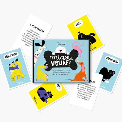 Kit de discussion Miaou Wouaf Boutique Minus Éditions 