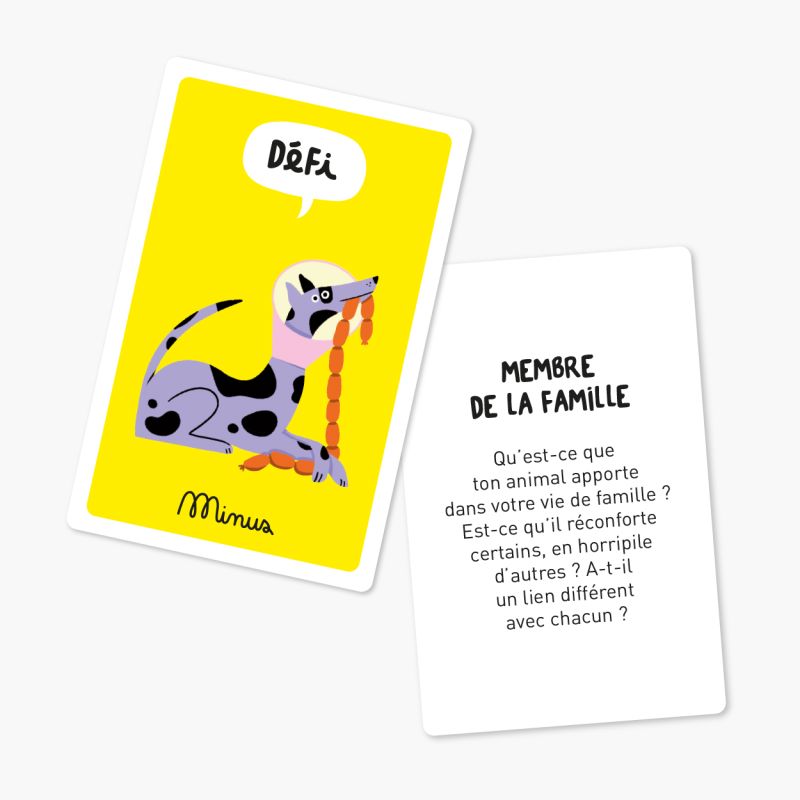 Kit de discussion Miaou Wouaf Boutique Minus Éditions 