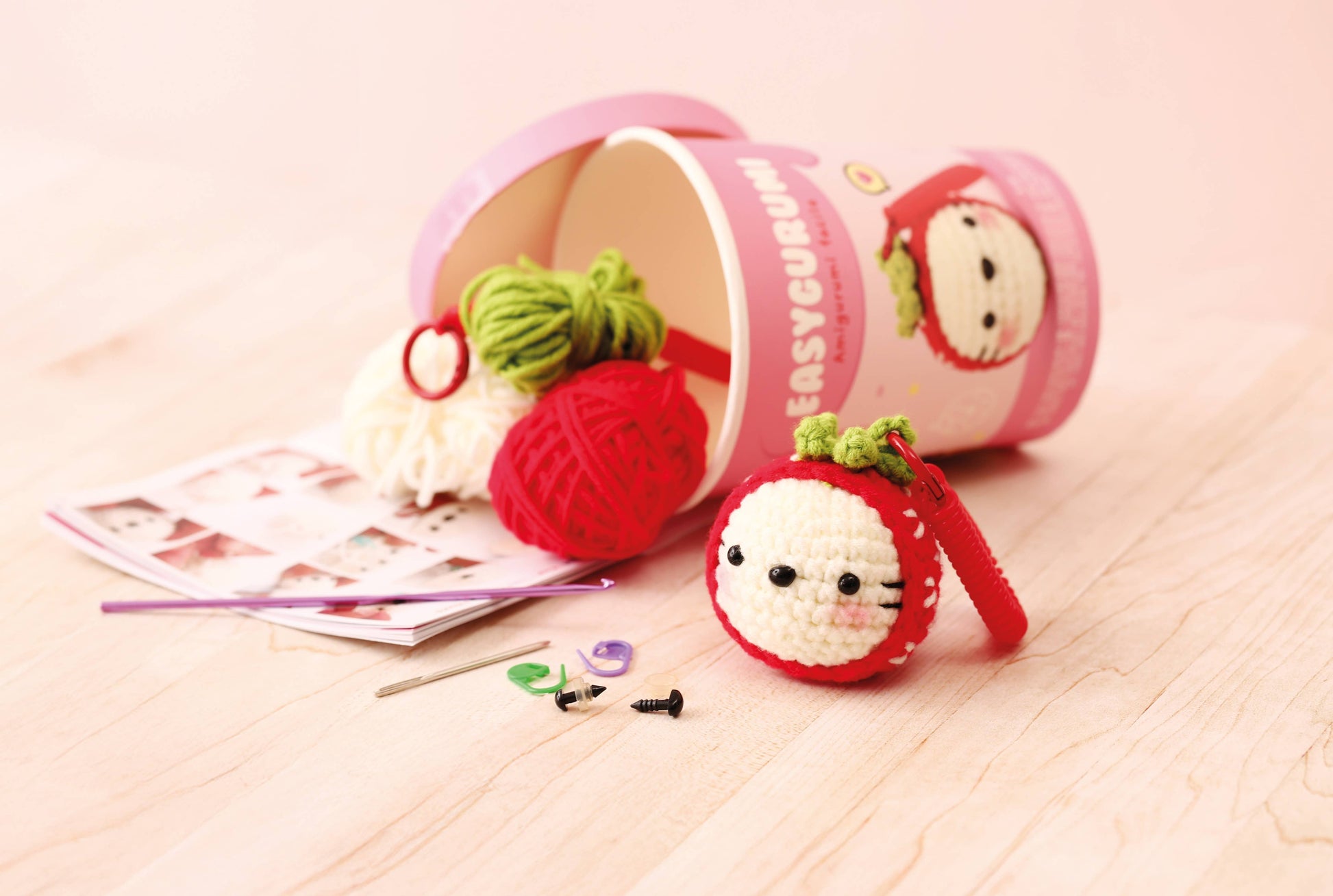 KIT EASYGURUMI FRAISE Boutique Graine Créative 