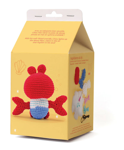 KIT MINIGURUMI CRABE Boutique Graine Créative 