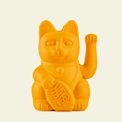 Lucky Cat Maneki Neko Deep yellow - Joie Boutique Donkey 