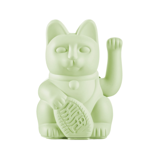 Lucky Cat Maneki Neko Vert clair - Relaxation Boutique Donkey 