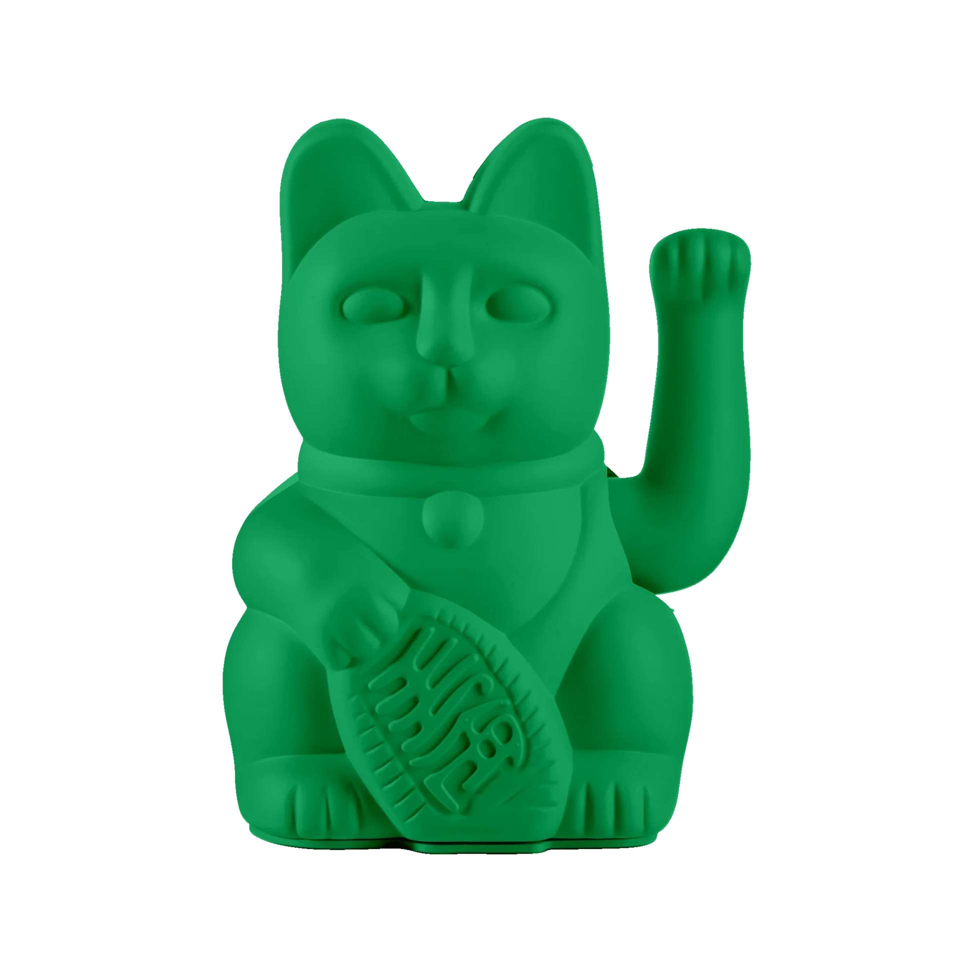 Lucky Cat Maneki Neko Vert vif - Intensité Boutique Donkey 