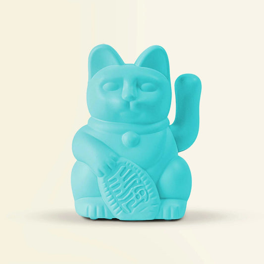 Lucky Cat solaire – Maneki Neko Boutique Donkey Turquoise 