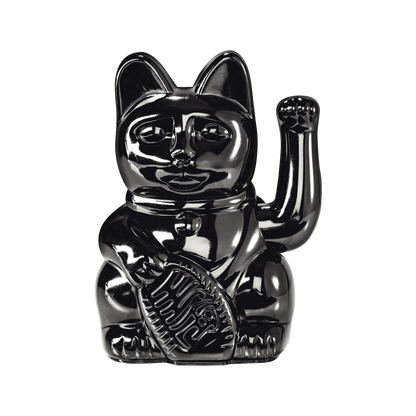 Maneki Neko shiny Black Basira - Donkey Boutique Donkey 