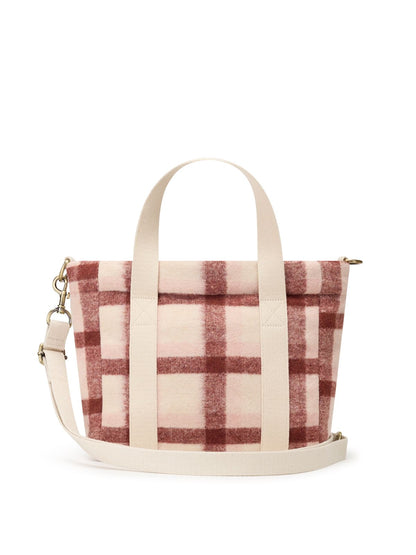 Mini cabas Louise tartan rose Boutique Hindbag 