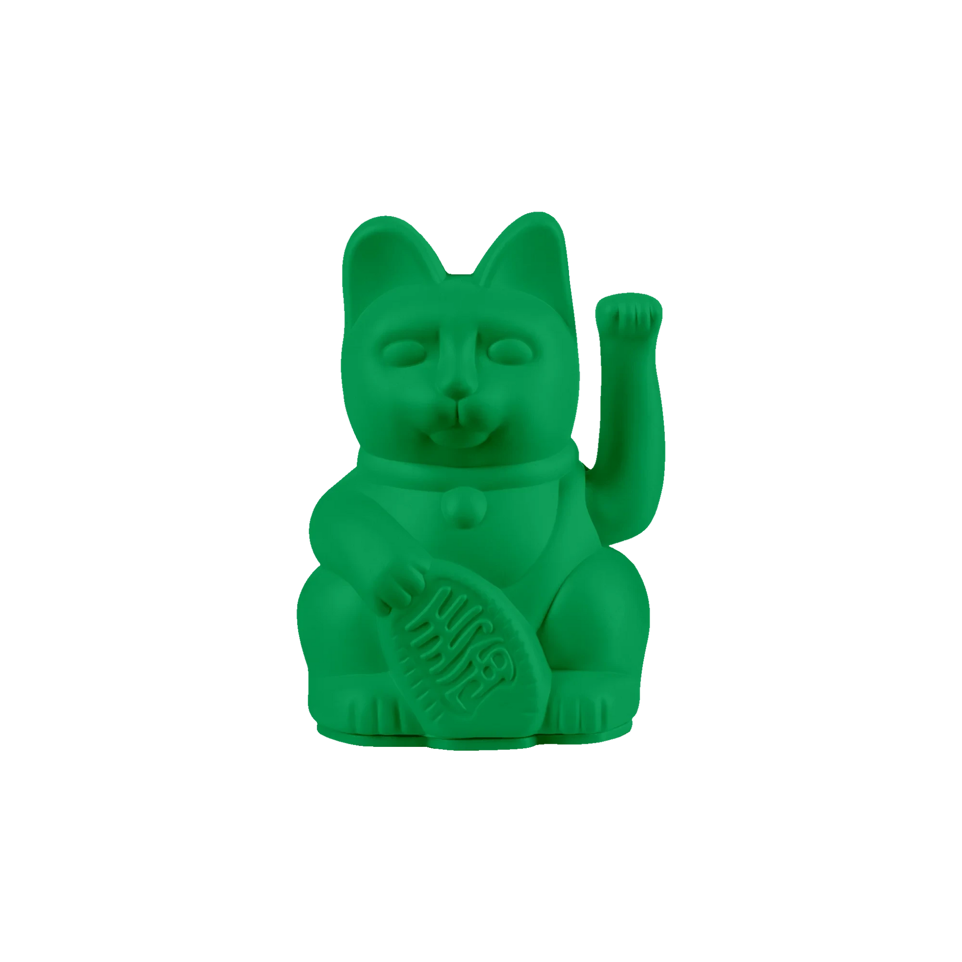 Mini Lucky Cat Maneki Neko Vert vif - Intensité Boutique Donkey 