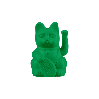 Mini Lucky Cat Maneki Neko Vert vif - Intensité Boutique Donkey 