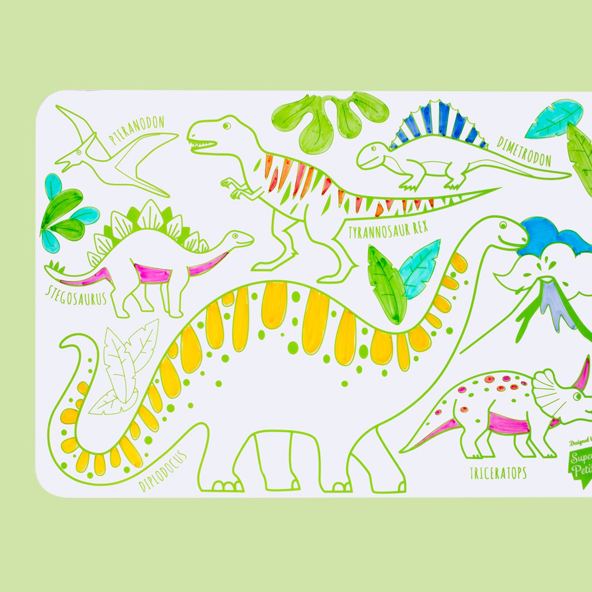 Mini Playmat Dino – SuperPetit Boutique Super Petit 