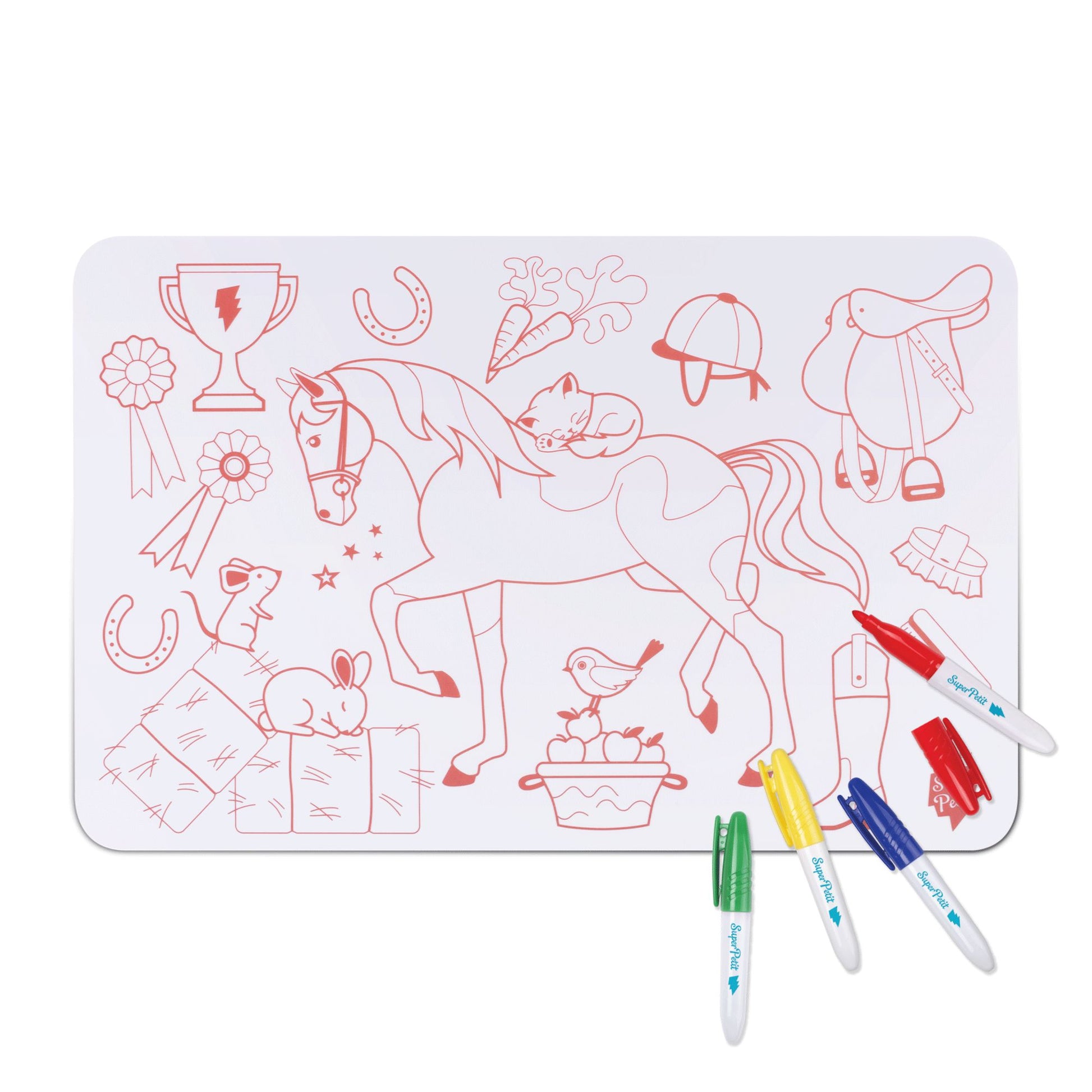 Mini Playmat Poney Club – SuperPetit Boutique Super Petit 
