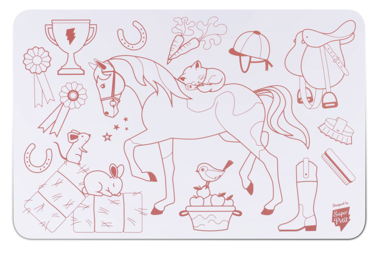 Mini Playmat Poney Club – SuperPetit Boutique Super Petit 