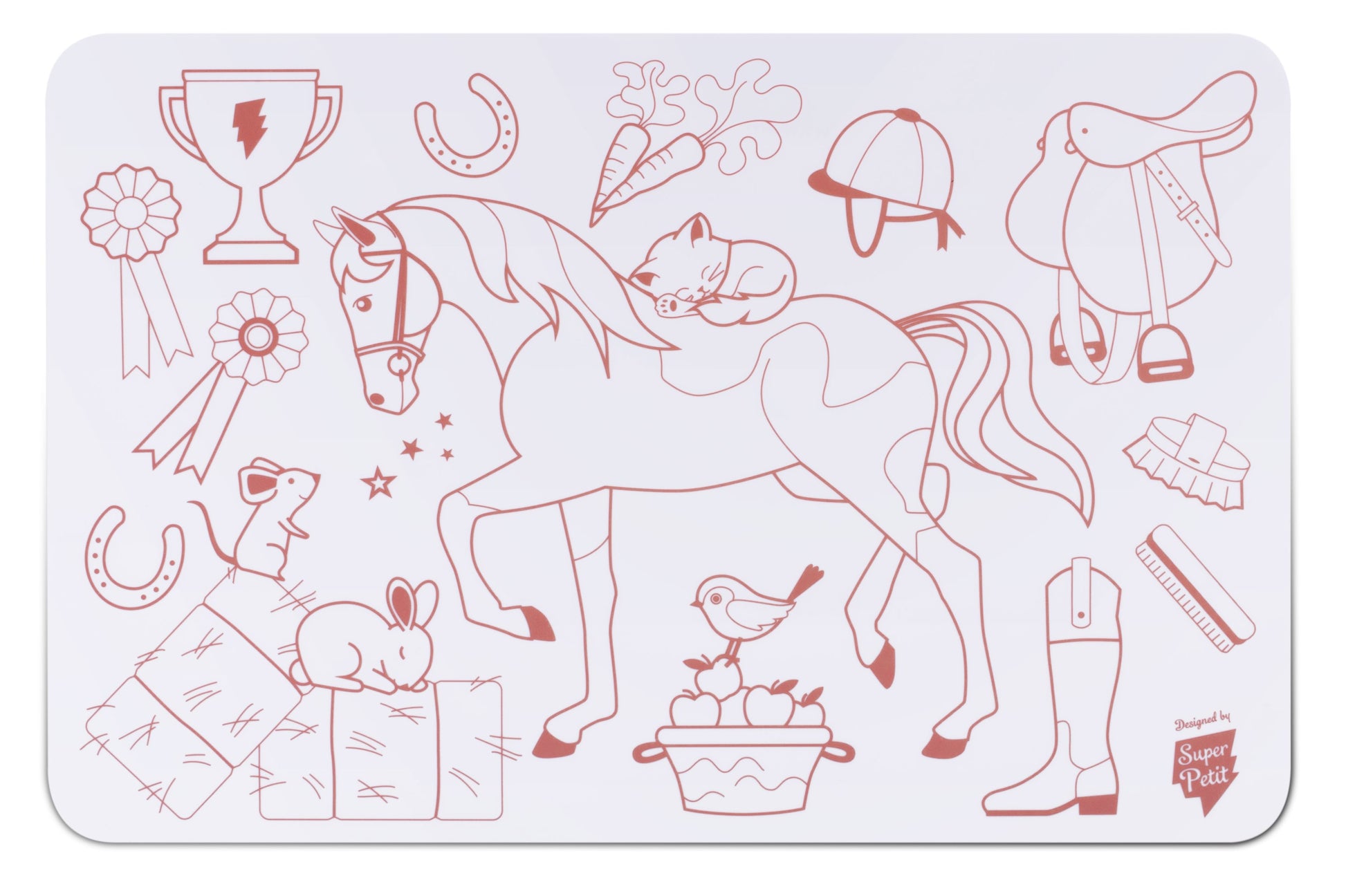 Mini Playmat Poney Club – SuperPetit Boutique Super Petit 