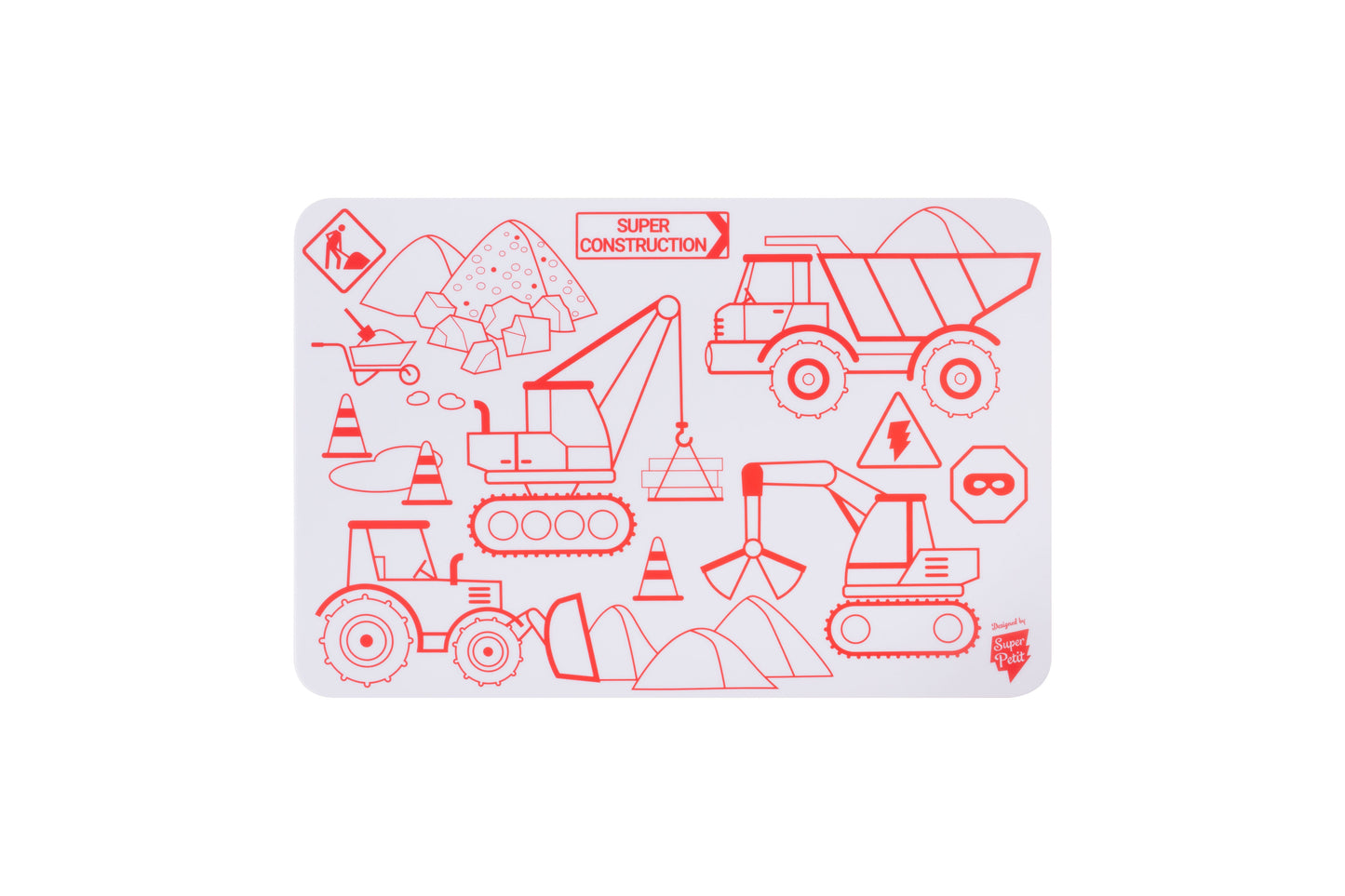 Mini Playmat Super Construction – SuperPetit Boutique Super Petit 