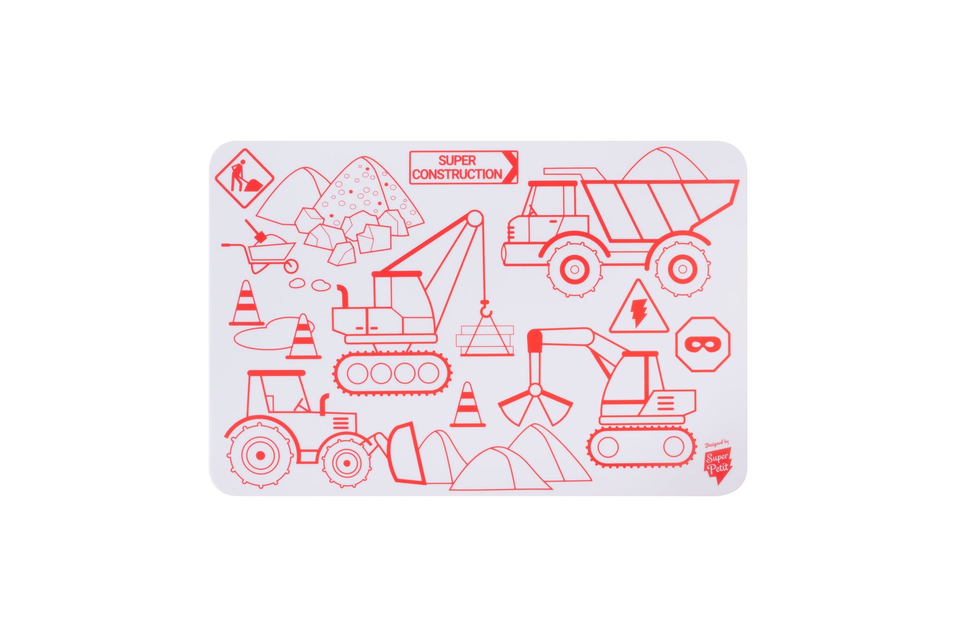 Mini Playmat Super Construction – SuperPetit Boutique Super Petit 