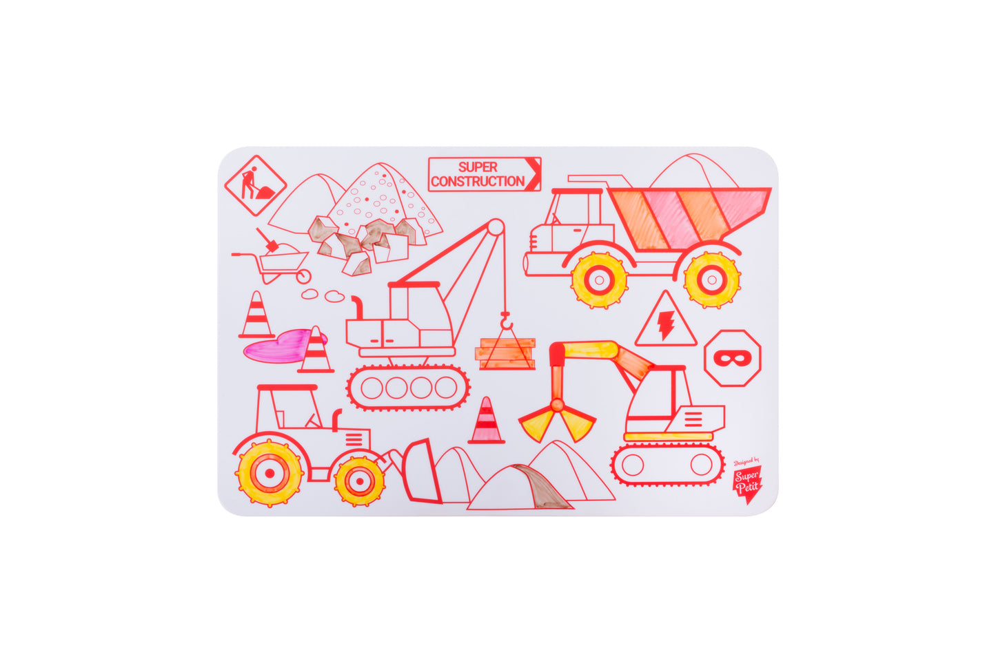 Mini Playmat Super Construction – SuperPetit Boutique Super Petit 
