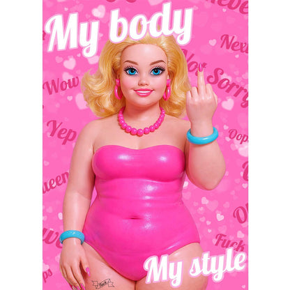 Mini Puzzle 99 Pièces - My Body, My Style Marie-Chantal 