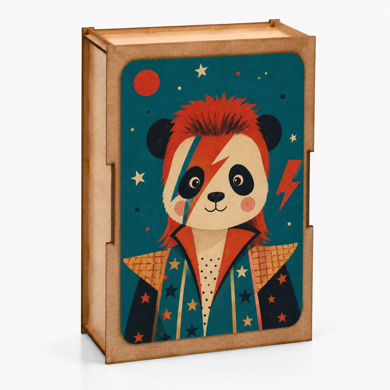 Mini puzzle Panda rock star Bowie Boutique Bywood 