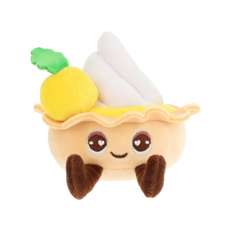 Peluche Parfumée 8 cm – Collection Bakery Sweet Treats Boutique Keel Toys Tarte citron 