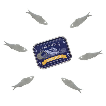 Piques apéritif boîte d'anchois argentés (Copie) - Missa Arles
