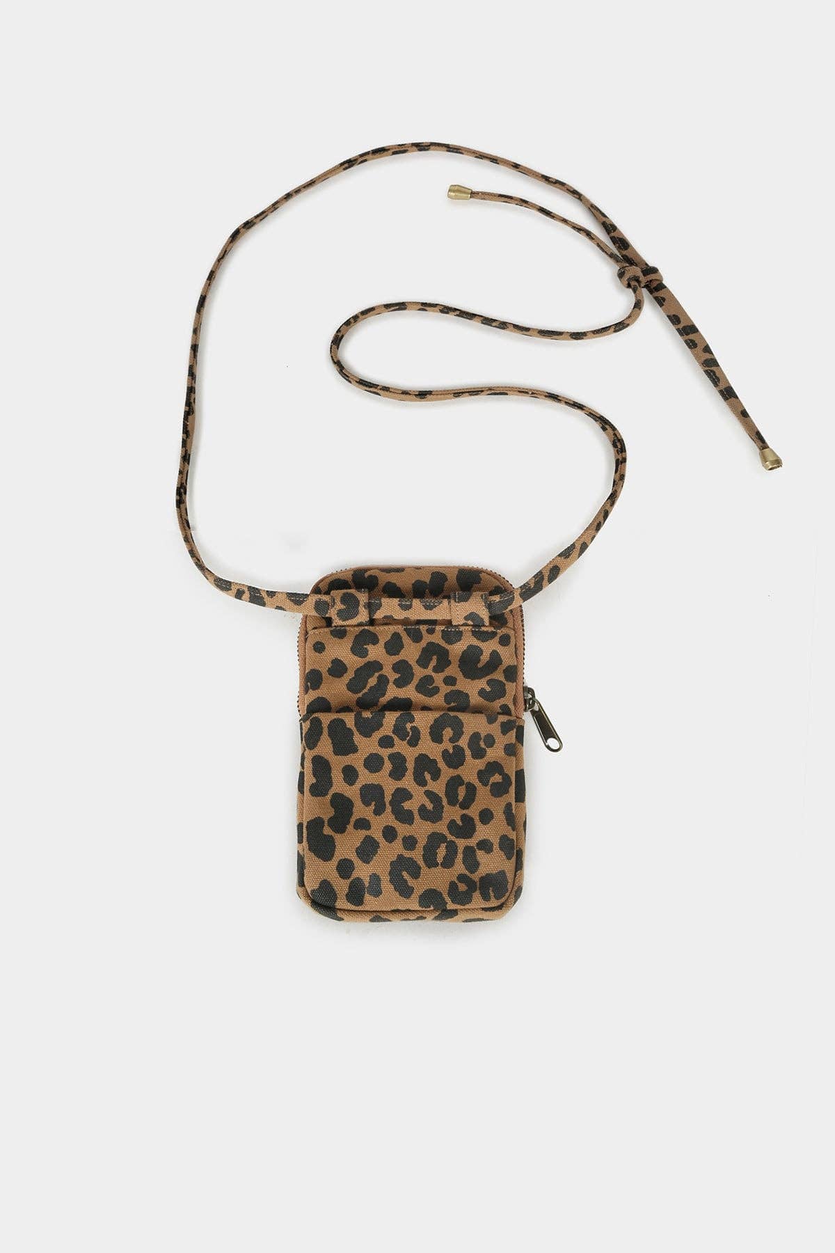 Pochette téléphone Bill léopard cannelle - Hindbag - vue 4