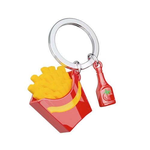 Porte-clés Frites – Metalmorphose Boutique Metalmorphose 