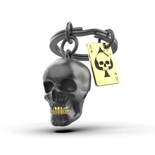Porte-clés Tête de mort – Metalmorphose Boutique Metalmorphose 