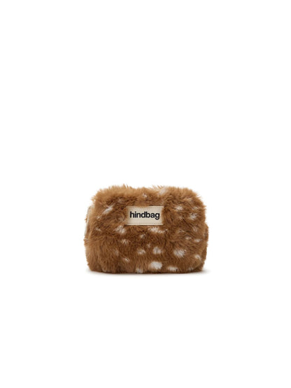 Porte-monnaie Lili fausse fourrure faon - Hindbag - vue 1