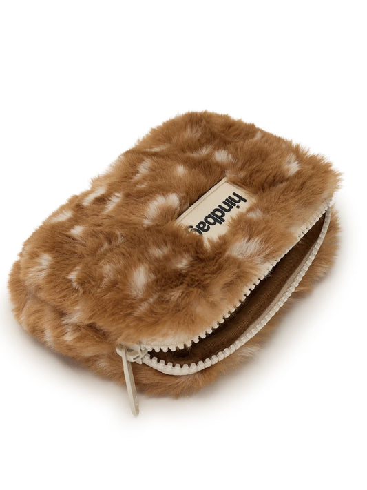Porte-monnaie Lili fausse fourrure faon - Hindbag - vue 3