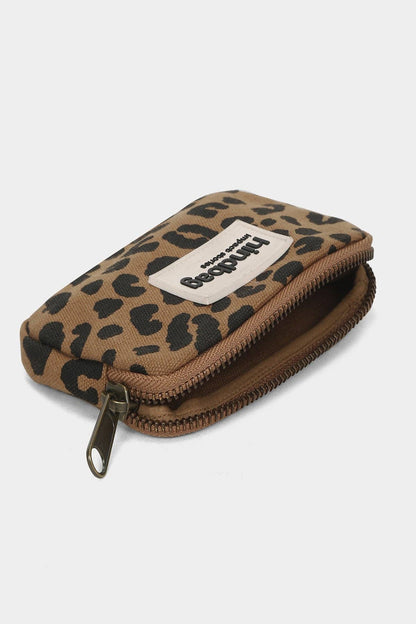 Porte-monnaie Lili léopard cannelle - Hindbag - vue 4