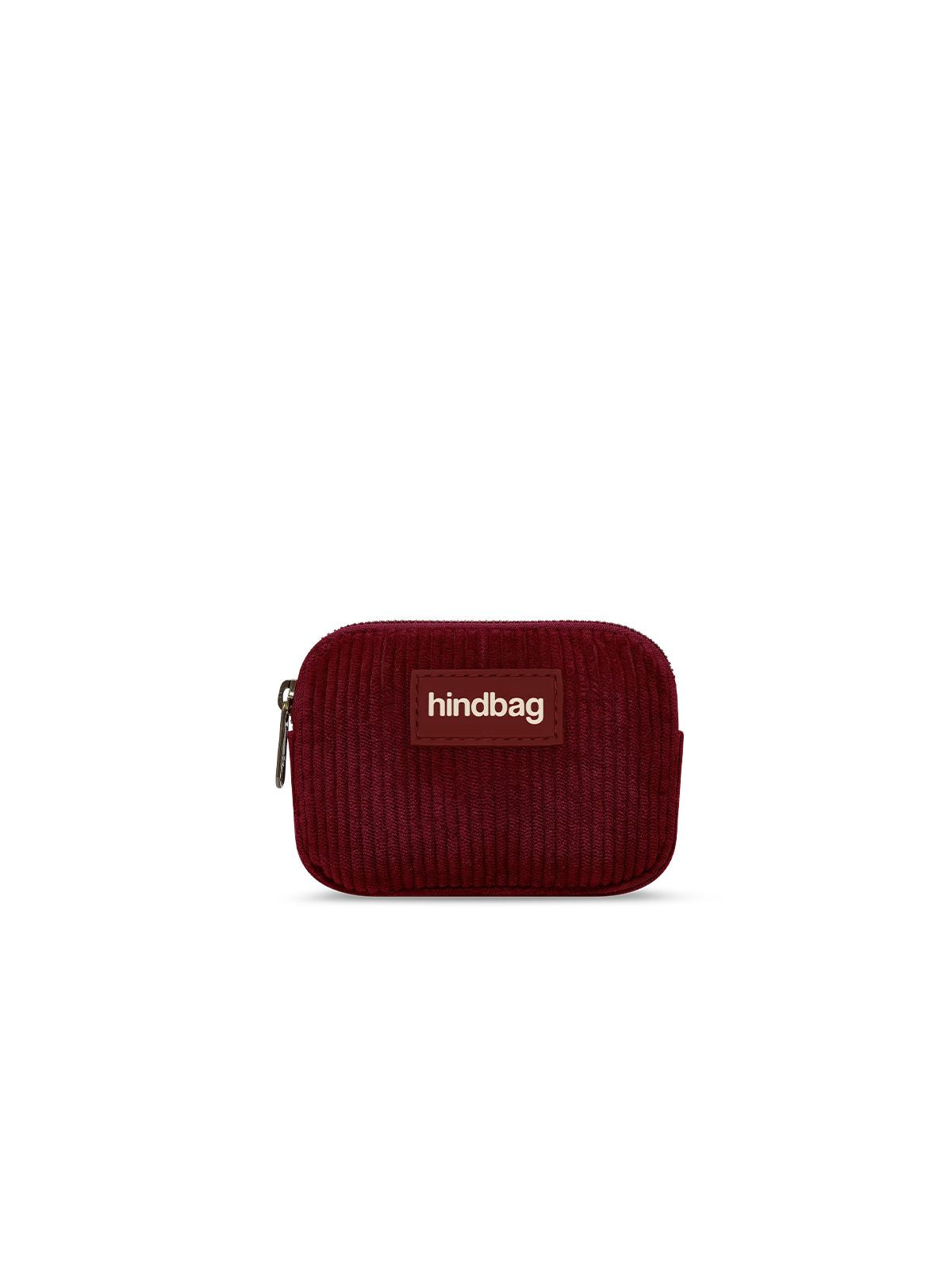 Porte-monnaie Lili velours bordeaux - Hindbag - vue 1