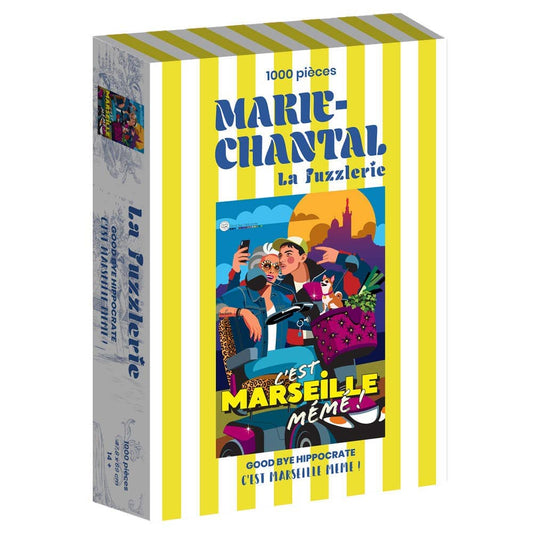 Puzzle 1000 Pièces - C'est Marseille Mémé ! Marie-Chantal 