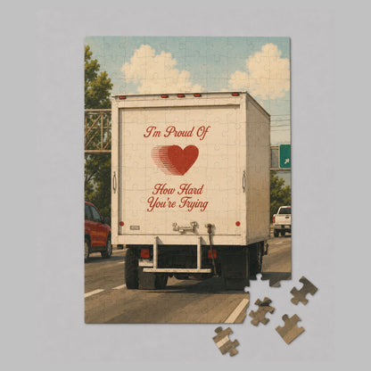 Puzzle « Je suis fier de l’effort que tu fournis » - 100 pièces Boutique Bywood 