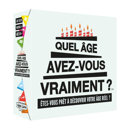 Quel âge avez-vous vraiment ? – Hygge Games Jeu Festif Boutique Hygge Games 