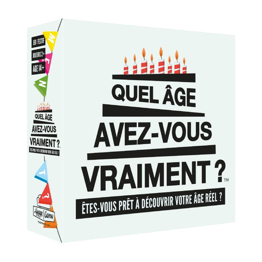 Quel âge avez-vous vraiment ? – Hygge Games Jeu Festif Boutique Hygge Games 